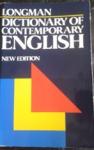 Longman Dictionary of contemporary English