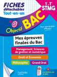 Objectif Bac. Mes épreuves finales du Bac 1re et Tle STMG
