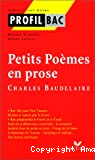 Petits poèmes en prose (1869), Charles Baudelaire
