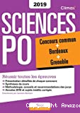 Sciences Po - Concours commun + Bordeaux + Grenoble