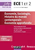 Economie, sociologie, histoire du monde contemporain, économie approfondie