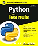 Python pour les nuls