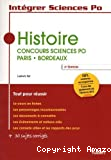 Histoire - Concours Sciences Po Paris - Bordeaux